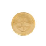 Moneda De Oro Denominación 300 Pesos Bochica Juegos Panamericanos Año 1971 Cali Ley 900