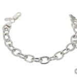 Pulsera De Plata 925 Tejido Rol On De 5,0 Mm De Ancho