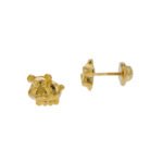 Topos Hipopótamo Oro 18K Ancho 6,0 Mm