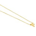 La Cadena De Oro Con Dije Letra Es Una Joya Personalizada Y Elegante. Brindándote La Oportunidad De Expresar Tu Autenticidad De Forma Única.