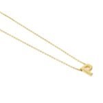 La Cadena De Oro Con Dije Letra Es Una Joya Personalizada Y Elegante. Brindándote La Oportunidad De Expresar Tu Autenticidad De Forma Única.