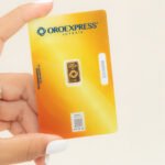 Lingote de 1.0 gramo ley 999 24k.