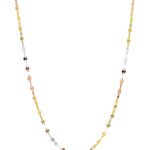 Cadena Tejido Crispeta Tres Oros Oro 18K Ancho 1.85Mm