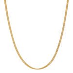 Cadena Doble Eslabón Oro 18K Ancho 1 Mm