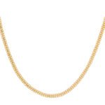 Cadena Bismark Oro 18K Ancho 2 Mm