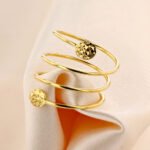Anillo De Oro 18K Expandible 2.42gr / Talla 6.5