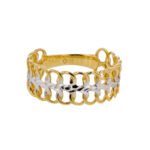 Anillo De Oro 18K Eslabón 2.56gr / Talla 6.5 - Image 2