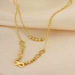 Gargantilla De Oro 18K Infinitos