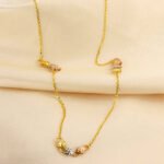 Gargantilla De Oro 18K Corazones