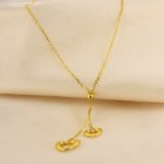 Gargantilla De Oro 18K Corazones