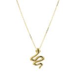 Gargantilla De Oro 18K Con Dije Serpiente - Image 2