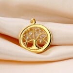 Dije De Oro 18K Árbol De La Vida