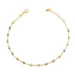 Pulsera De Oro 18K Cuadros - Image 2