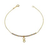 Pulsera De Oro 18K Dije Infinito - Image 2