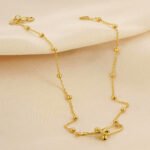 Pulsera De Oro 18K Esferas