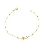 Pulsera De Oro 18K Esferas - Image 2