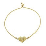 Pulsera De Oro 18K Con Dije Corazón - Image 2