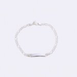 Pulsera De Plata Figaro
