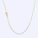 Cadena De Oro 18K Tejido Escalera Invertida. Ancho 1Mm - Image 2