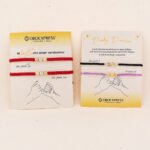 Pulsera Tres Oros 18K Hilo Rojo - Image 3