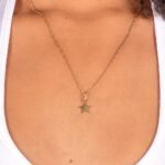 Dije De Oro 18k Estrella- Ancho Frontal 1cm MN-VZAD061