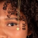 Dije De Oro 18k Estrella- Ancho Frontal 1cm MN-VZAD061 - Imagen 3