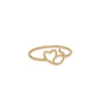 Anillo Oro 18k  Con Forma De Gato 1.04gr / Talla 7 - Image 2