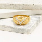 Anillo De Oro 18k Búho 7.5gr / Talla 11