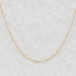 Cadena De Oro 18k Veneciana. Ancho 1mm