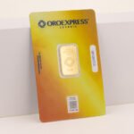 Lingote de 5.0 gramos ley 999 24k Edición especial