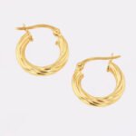 Candongas De Oro 18K Melcocha - Image 2