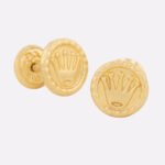 Topos De Oro 18k Medalla Corona 0,75Gr - Imagen 2