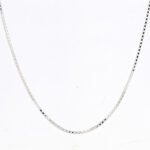 Cadena De PlataLazo Veneciano 50Cm 2.3Grs Resorte Bm