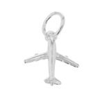 Dije De Plata Avion Mediano 0,6Gr