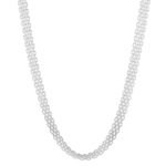 Cadena De Plata Bismark 60Cm Cierre Mosqueton 18Gr